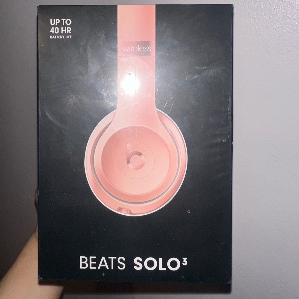 Beats Solo3 Wireless Headphones - Pink